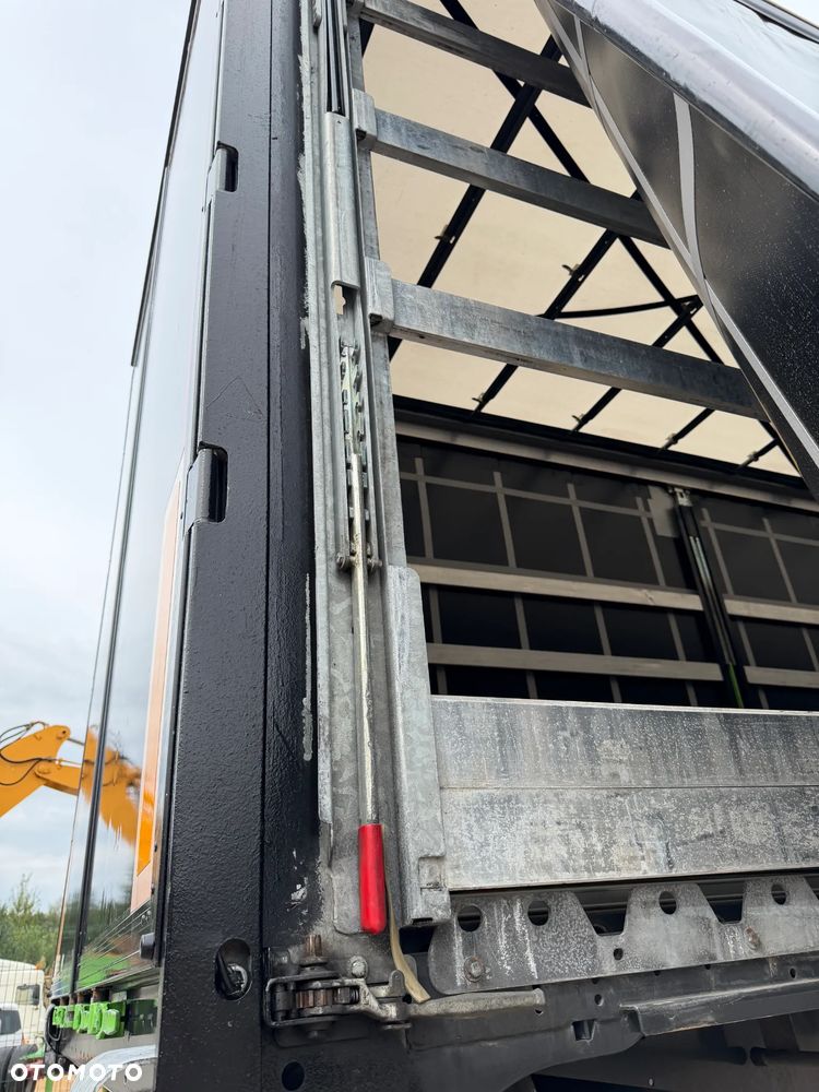 Schmitz Cargobull FLIEGL / SAF / DACH PODNOSZONY / KOSZ PALETOWY / CAŁA CZARNA / OŚ PODNOSZONA / NOWE OPONY / STANDARD / 2023 ROK !! - 33