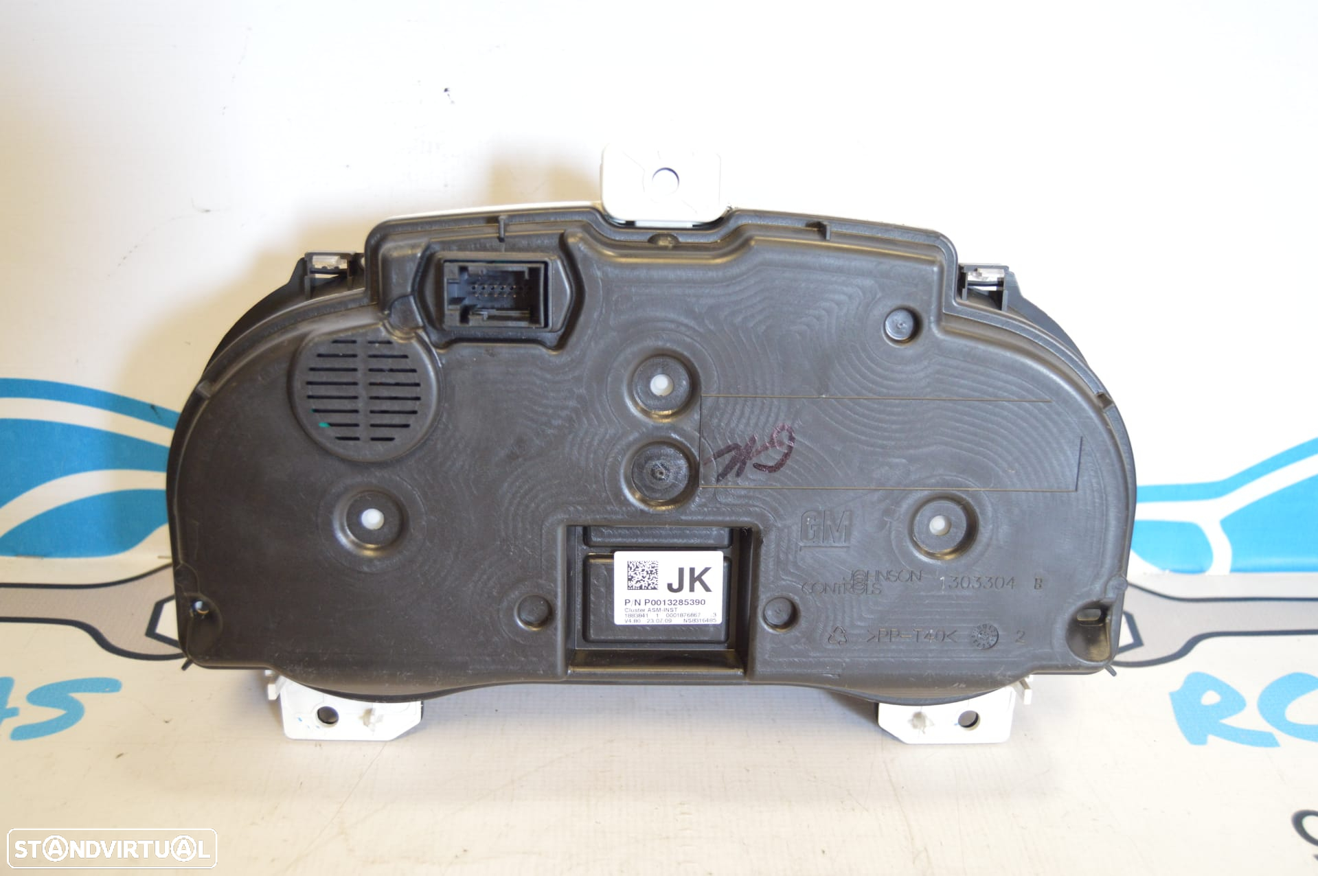 QUADRANTE MOSTRADORES PAINEL INSTRUMENTOS JOHNSON CONTROLS 1303304 P0013285390 OPEL CORSA D S07 - 3
