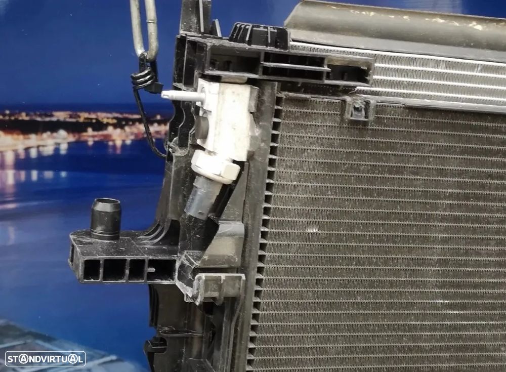 Conjunto Radiadores com Ventoinha ORIGINAL para Mercedes W222 S400 S500 Gasolina 2013+ - 8