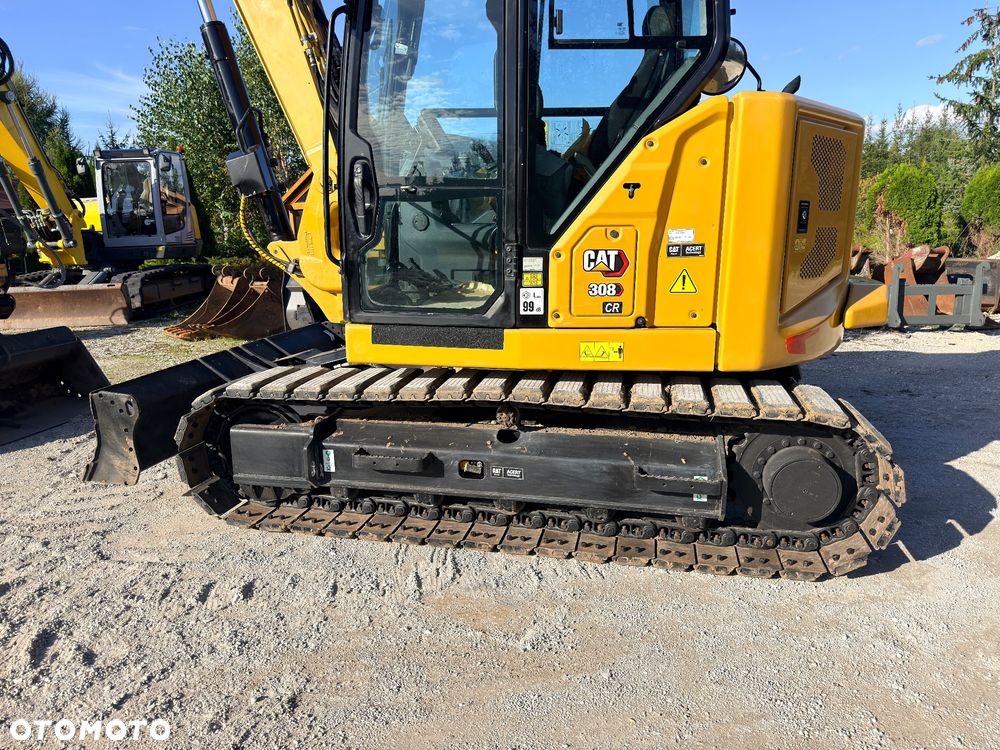 Caterpillar CAT 308 CR 07 koparka CATEPILLAR Gąsienica nakładki 8ton szybkozłącze hydr 309 307 306 KLIMA Minikoparka CR C3.3 - 11