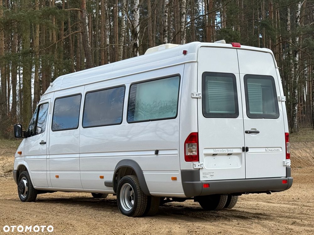 Mercedes-Benz Sprinter 416 Maxi 104 tys przebiegu Perfekcyjny Stan Webasto Klima Automat - 3