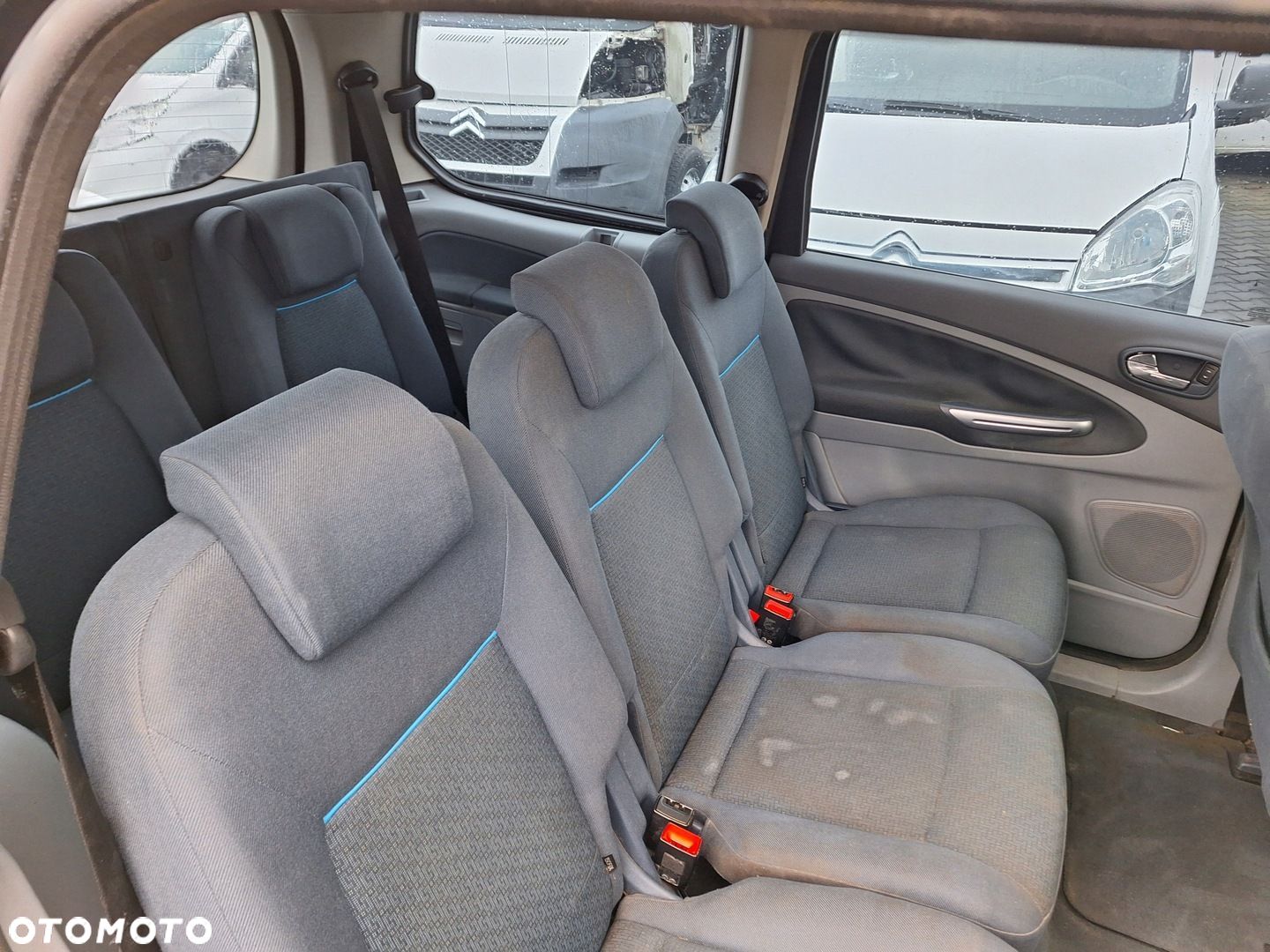 FORD GALAXY II MK3 FOTELE SIEDZENIA PASY BEZPIECZEŃSTWA KOMPLET 7-OSOBOWY - 1