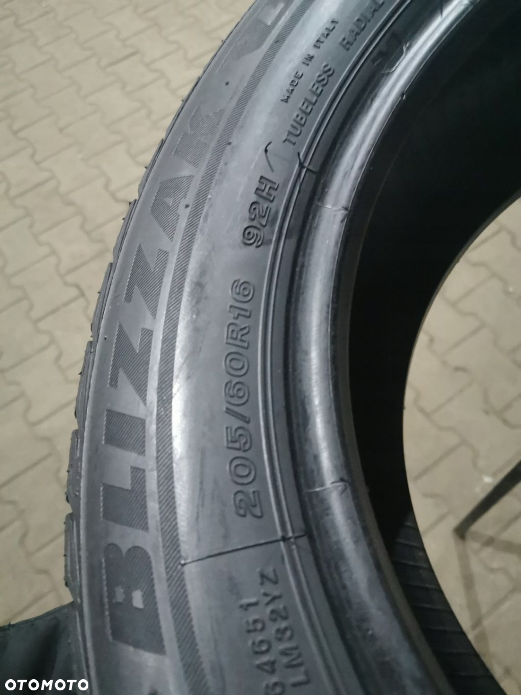 205/60r16 bridgestone zimowe 5,5mm 4673 - 6