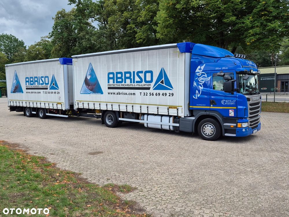 Scania G420HPI ZESTAW PRZESTRZENNY 120m³ 38Epal 2x7,7m- wzorowy stan! - 8