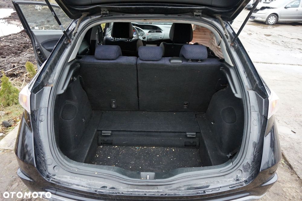 HONDA CIVIC VIII 5D HB 2006 B92P 2.2 I-CTDI N22A2 140KM PPG6 CZARNY na części - 13