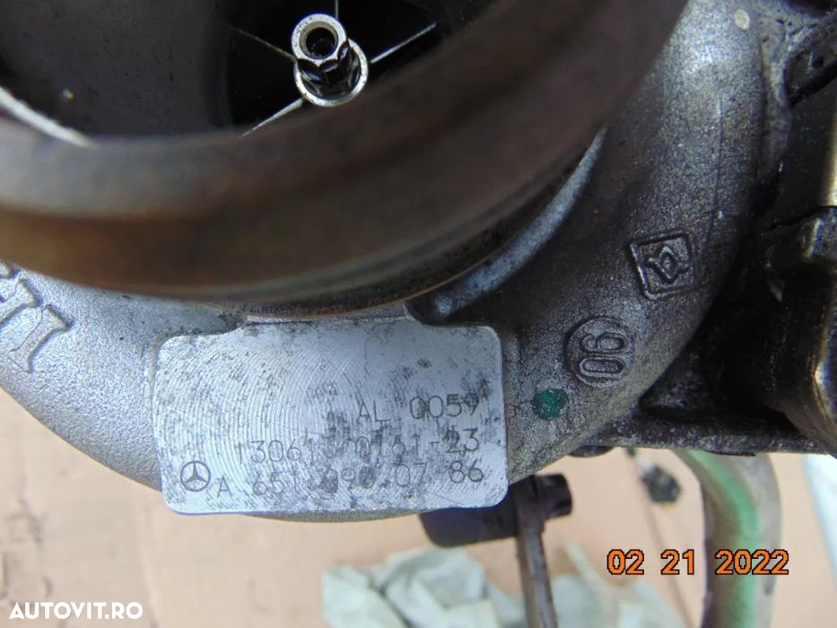 Turbina Mercedes 2.2 euro 5 B Class w246 CLA w117 gla x117 w242 w204 - 4