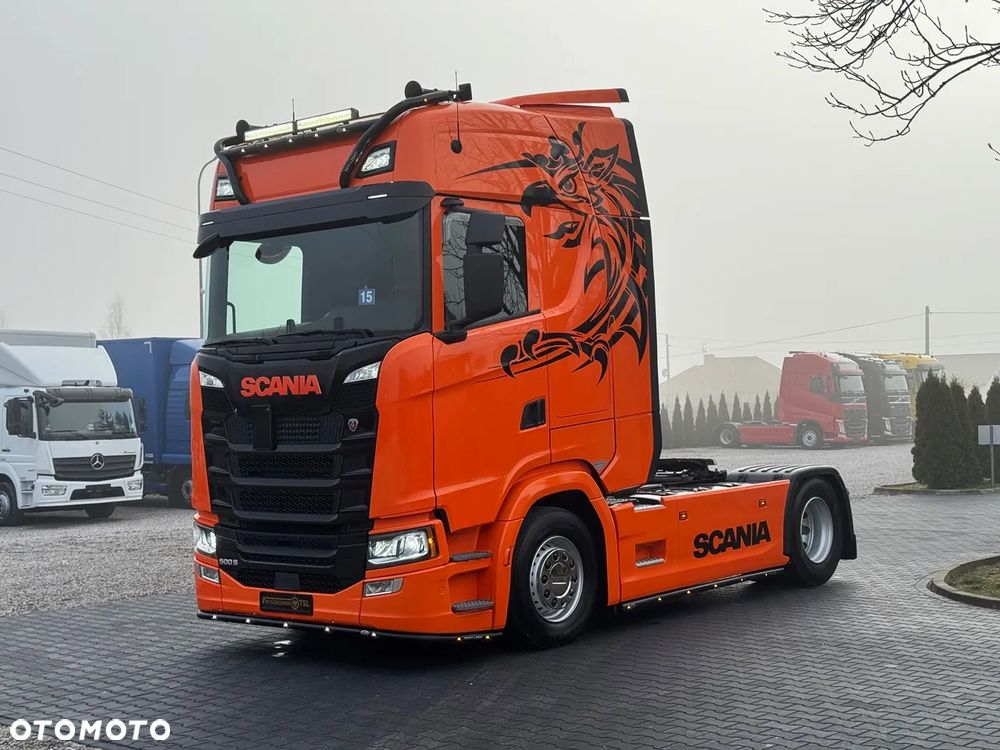 Scania 500 S / ACC / CAŁA NA PODUCHACH / OBRACANY FOTEL / RETARDER/ DUŻA NAVI / VIRTUAL KOKPIT / Z NIEMIEC - 16