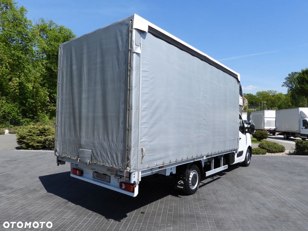 Renault MASTER  PLANDEKA 10 PALET WEBASTO TEMPOMAT LEDY PNEUMATYKA KLIMATYZACJA  165KM - 4