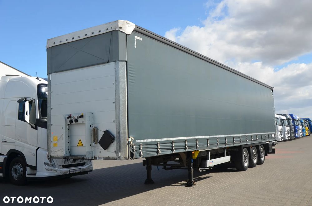 Schmitz Cargobull VARIOS / 2 POZIOMY JAZDY / OŚ PODNOSZONA / DACH POD. / CODE XL / OCYNK / 7055 - 1