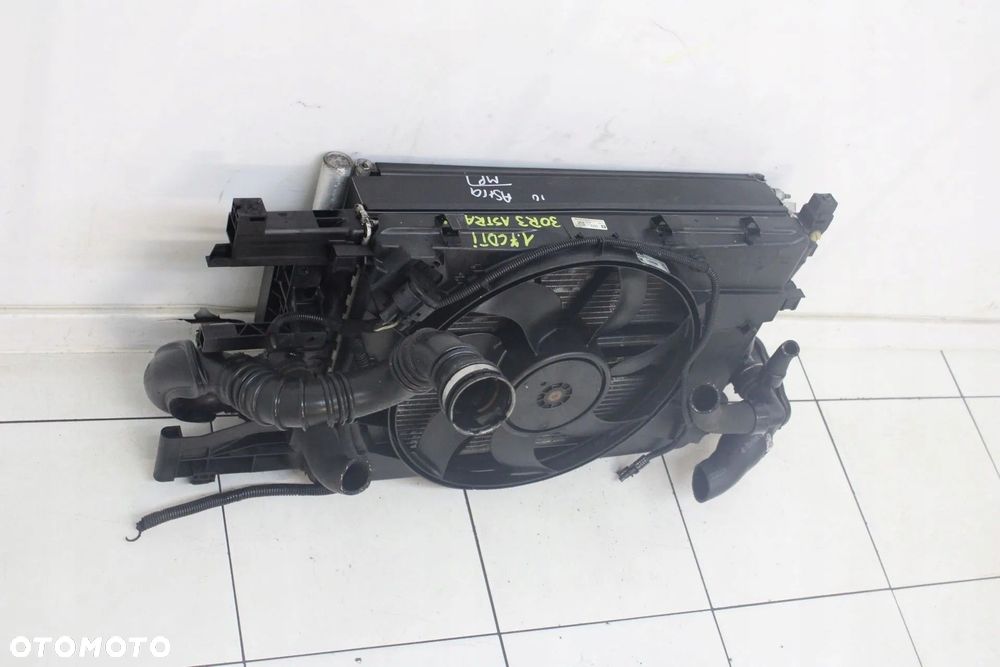 KOMPLET CHŁODNIC WENTYLATOR OPEL ASTRA 4 IV J 2009R- 1.7 CDTI - 5