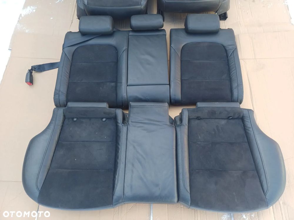 Fotele Skoda Superb 2 skóra alkantara grzane z pamieciami Kombi Europa - 2