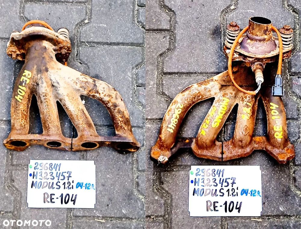 RENAULT KOLEKTOR WYDECHOWY - 6