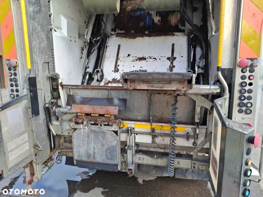 Iveco Eurocargo 190EL28 Śmieciarka FAUN VR3 LEV Wywóz Śmieci Euro 6 2 Osie Zawieszenie Tył Na Poduszkach Centralny Zamek Klimatyzacja Zwinna Niski Przebieg - 6