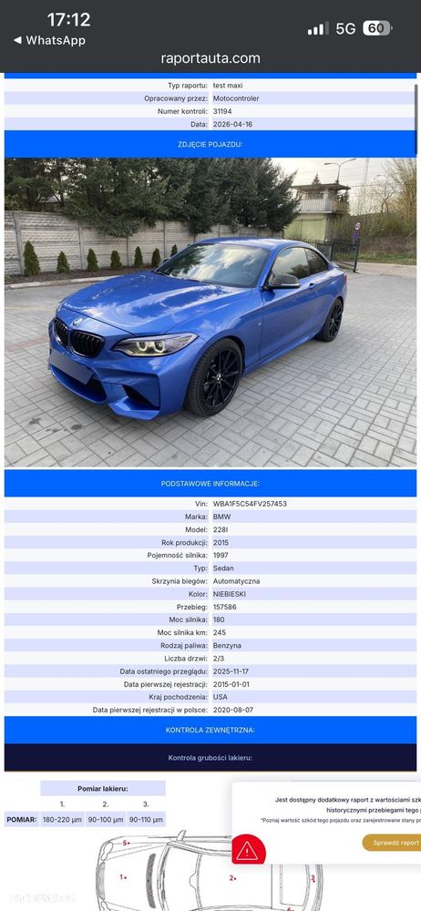 BMW Seria 2 228i M Sport - 6