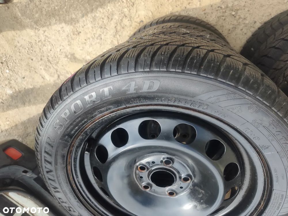 5x112 Koła Zimowe Zima Felgi Stalowe Stal 16 VW SHARAN GOLF 5 6 7 V VI VII CADDY TOURAN JETTA PASSAT B5 B6 B7 3C0 SKODA OCTAVIA II III IV 2 3 4 SUPERB YETI SEAT EXEO LEON TOLEDO ALTEA ALHAMBRA AUDI A3 8P 8V A4 B5 B6 B7 A6 C5 C6 5mm Legnica ALU-RAD 205/55 - 6
