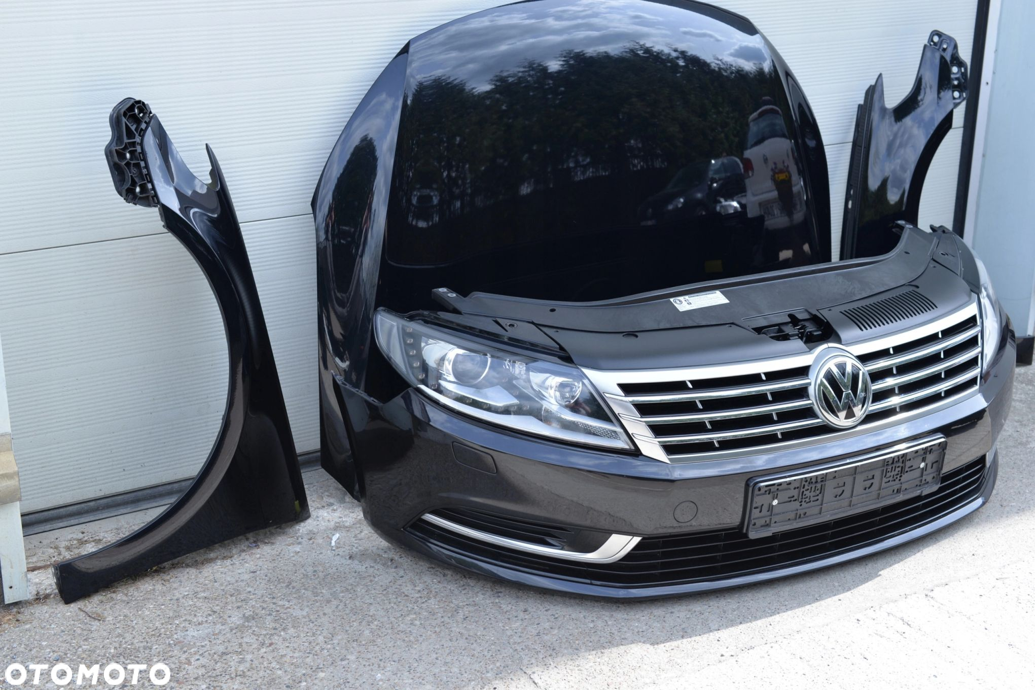 MASKA ZDERZAK GRILL BŁOTNIK LAMPA XENON PAS BELKA VW CC LIFT 2011-2016 - 16