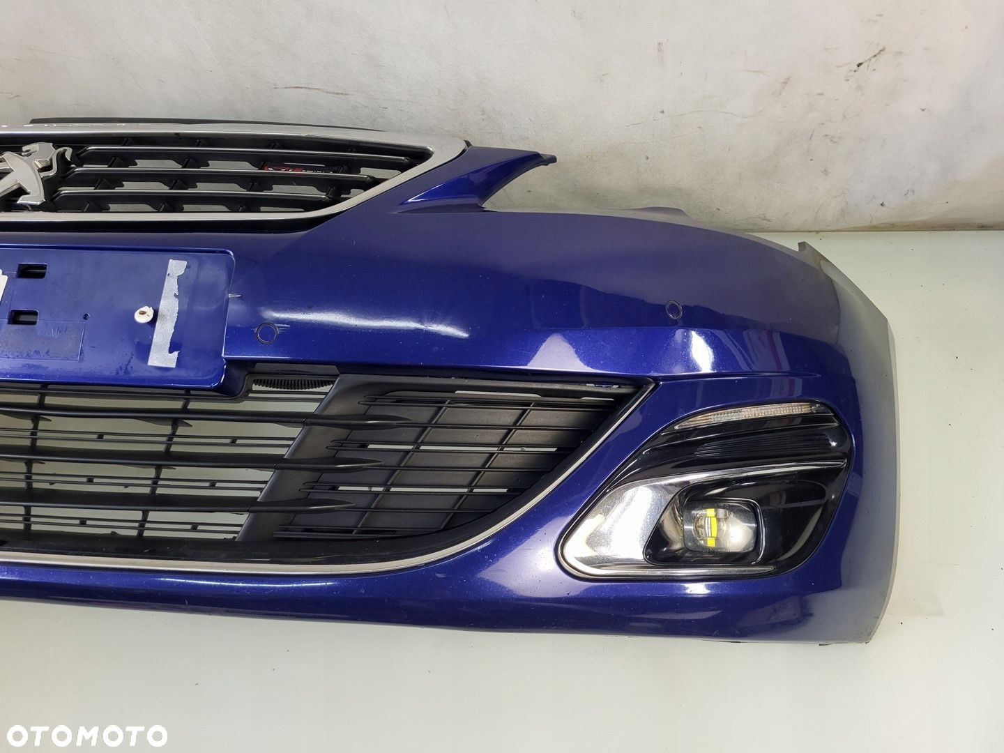 zderzak pdc halogen drl przód kompletny PEUGEOT 308 II T9 GT line EEGD - 13