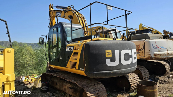 JCB JS 145 Excavator pe senile