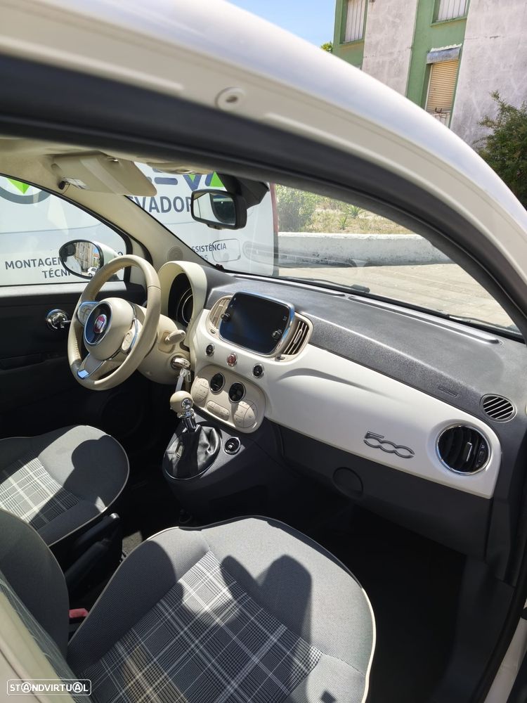 Fiat 500 1.2 Lounge S&S - 9