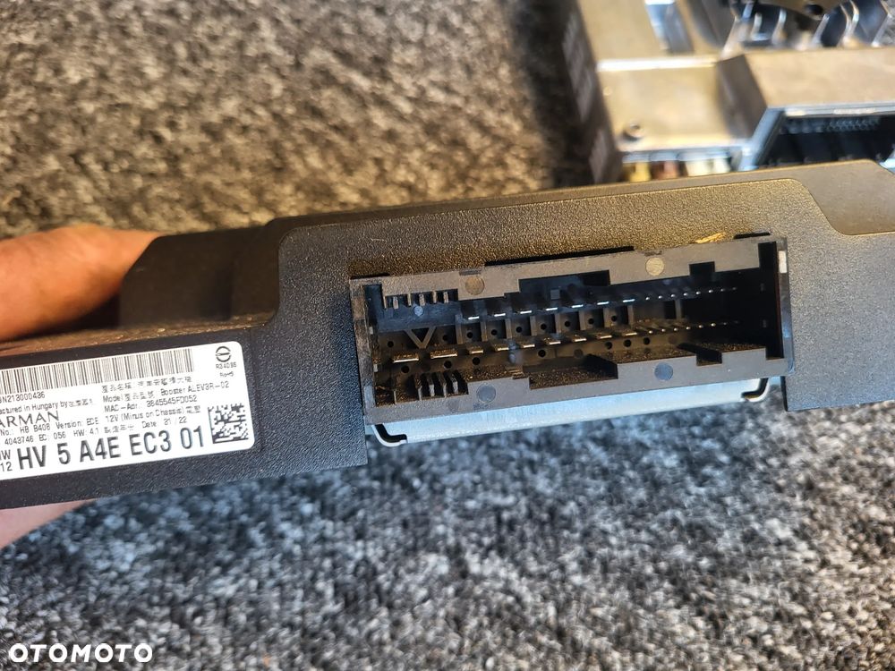 Bmw i4 g26 nagłosnienie zestaw Harman Kardon głosniki wzmacniacz - 8