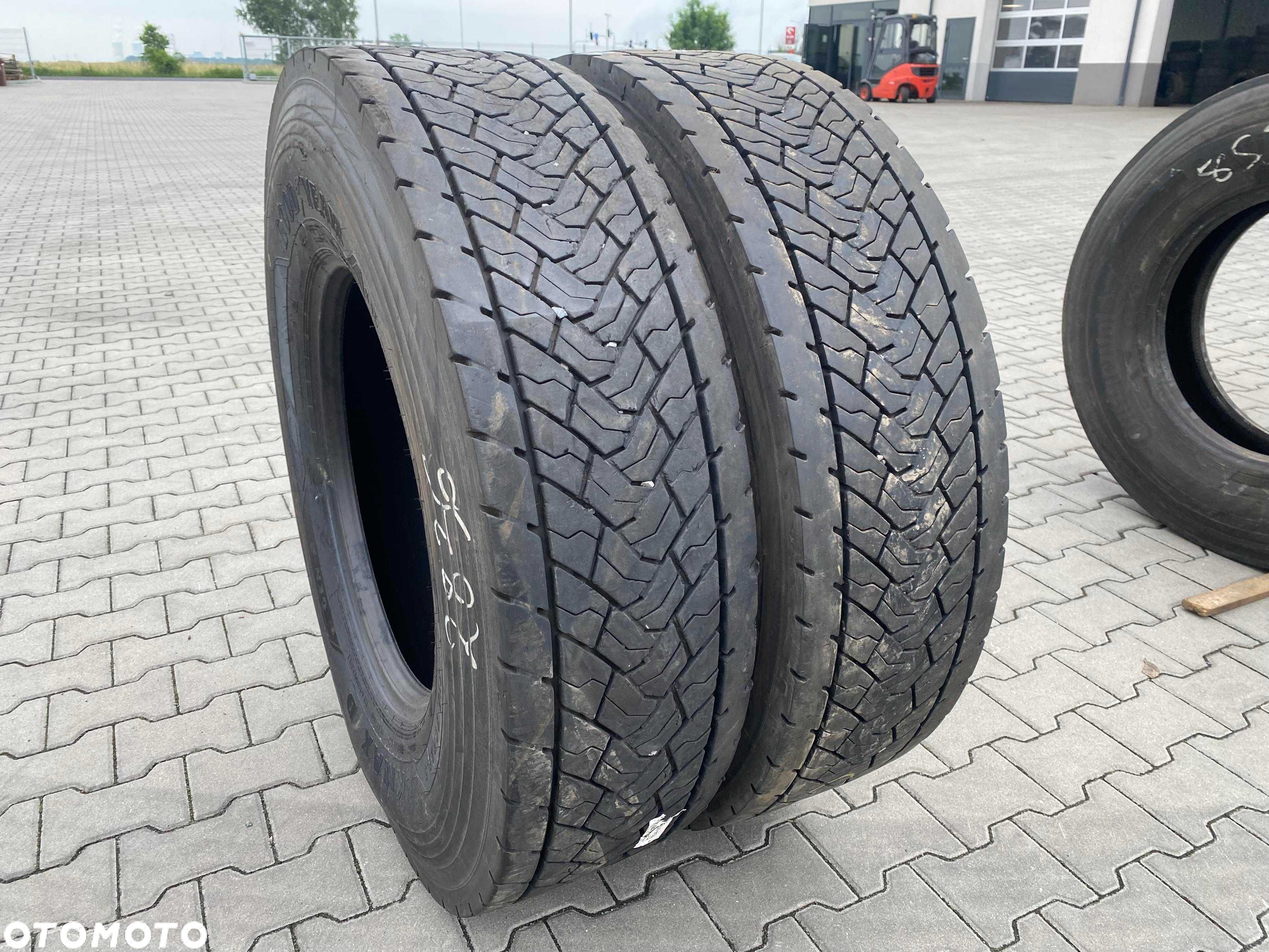Opony 315/80R22.5 GOODYEAR KMAX D GEN-2 Napędowe 11-14mm - 1