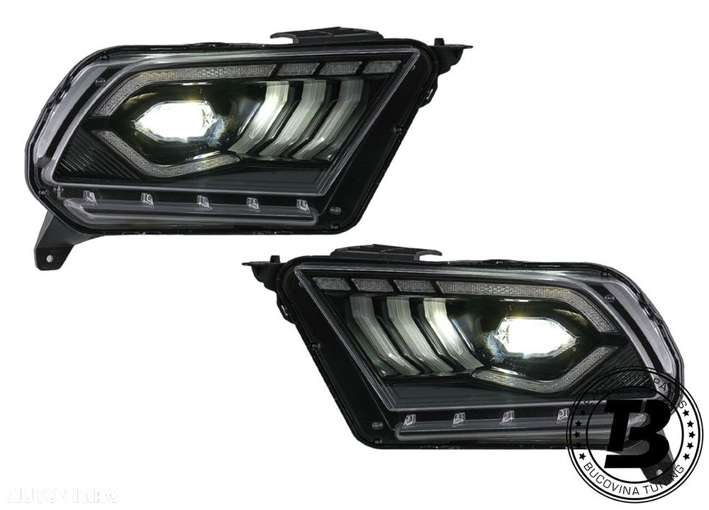 Faruri Full LED compatibile cu Ford Mustang V - 8