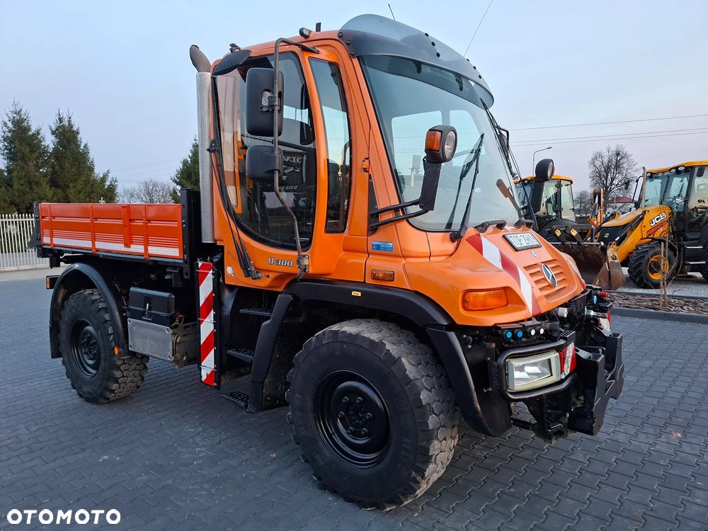Mercedes-Benz UNIMOG U300 / 4X4 / WYWROTKA 3 STRONNA / HYDROZŁĄCZA / EPS + SPRZĘGŁO - 8