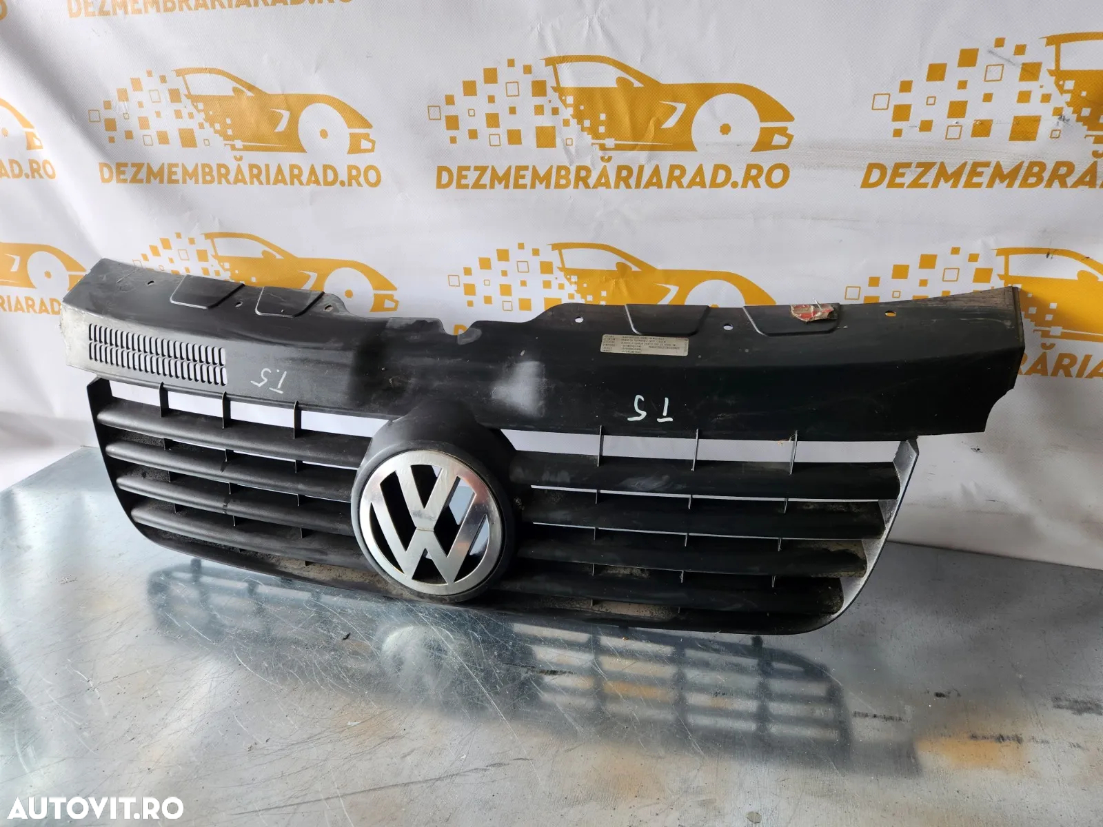 Grila Fata Radiator Vw Transporter T5 An 2003-2004-2005-2006-2007-2008 - 6
