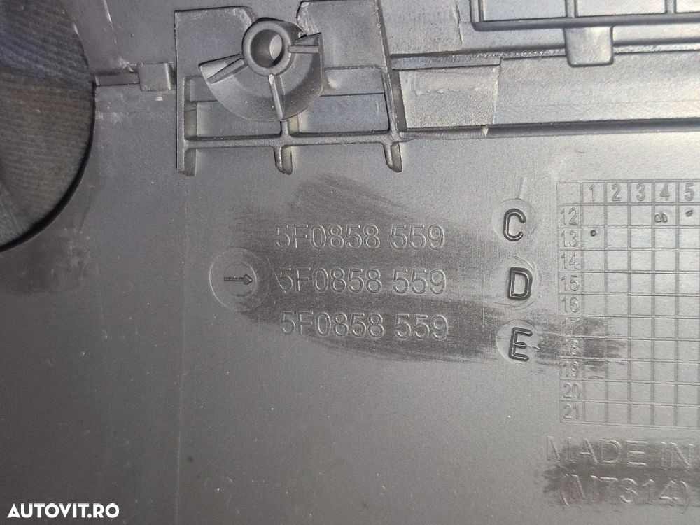 Ornament coloana volan 5F0858559 Seat Leon 3 5F [2012 - 2016] 1.4 tsi - 3