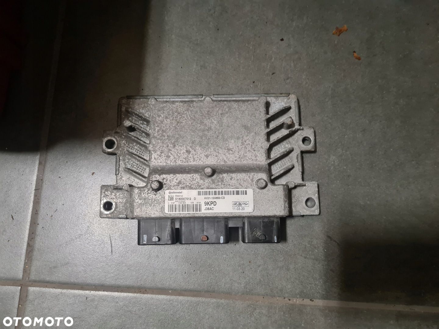 Komputer silnika AV21-12A650-CD Fiesta MK7 1.25 - 1