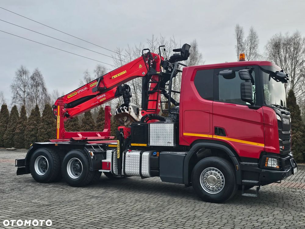 Scania R500 XT 6X4 DO DREWNA DO DŁUŻYCY PALFINGER EPSILON - 13
