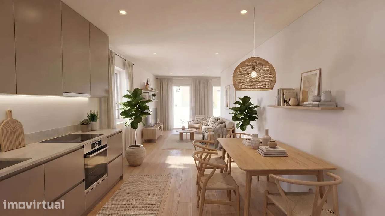 Apartamento T2 com varanda e ar condicionado no Porto - Grande imagem: 4/11