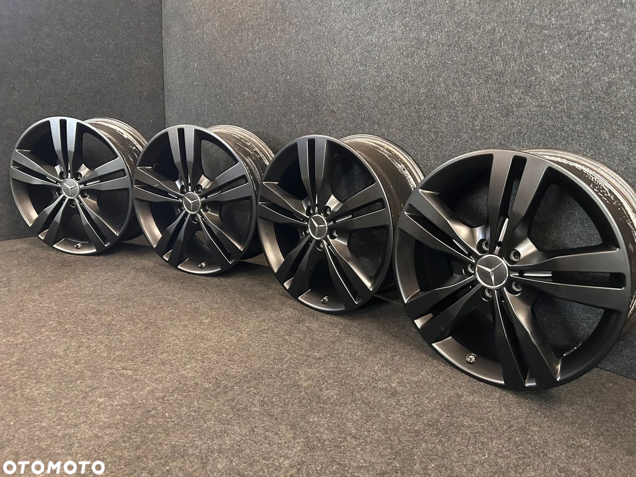 Alufelgi Mercedes GLE W166, GLE Coupe, ML, V-Klasa W447 19 cali 5x112 4szt. Czarne! - 1