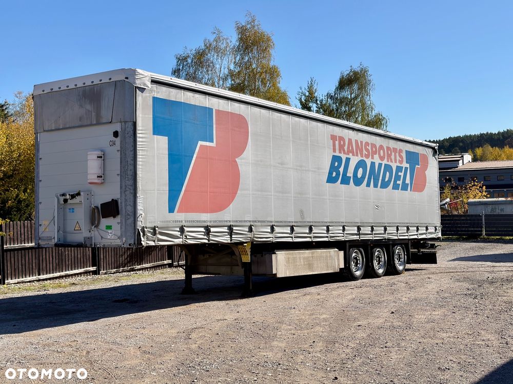 Schmitz Cargobull SCB S3T / 2016 / OSIE SAF / PODNOSZONY DACH / CAŁA W OCYNKU