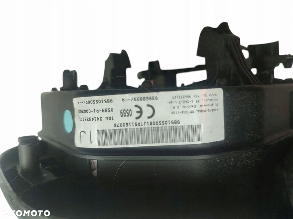 PODUSZKA KIEROWCY OPEL VIVARO B (2014-2019) 1.6 CDTI 116KM 93868803 - 3