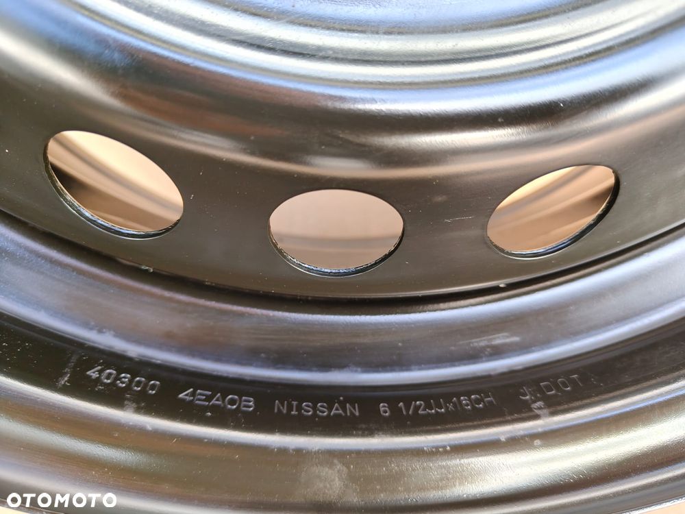 FELGI NISSAN QASHQAI PULSAR LEAF JUKE 6,5JJ 16 ET40 CZUJNIKI TPMS - 4