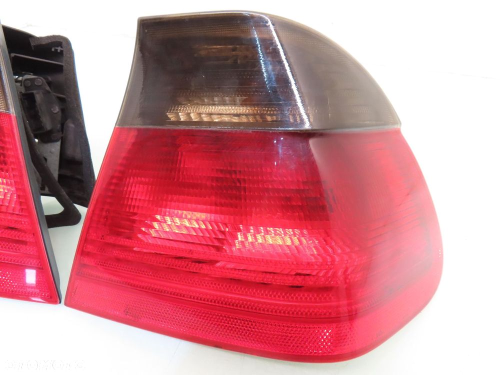 LAMPY TYŁ BMW E46 SEDAN PRZYCIEMNIONE 8383821 8383822 - 9