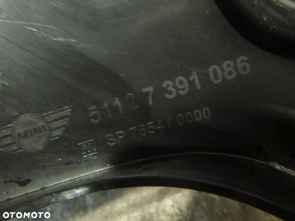 mini cooper countryman f60 spoiler dokładka zderzaka tył nowa oryginał tylna - 2