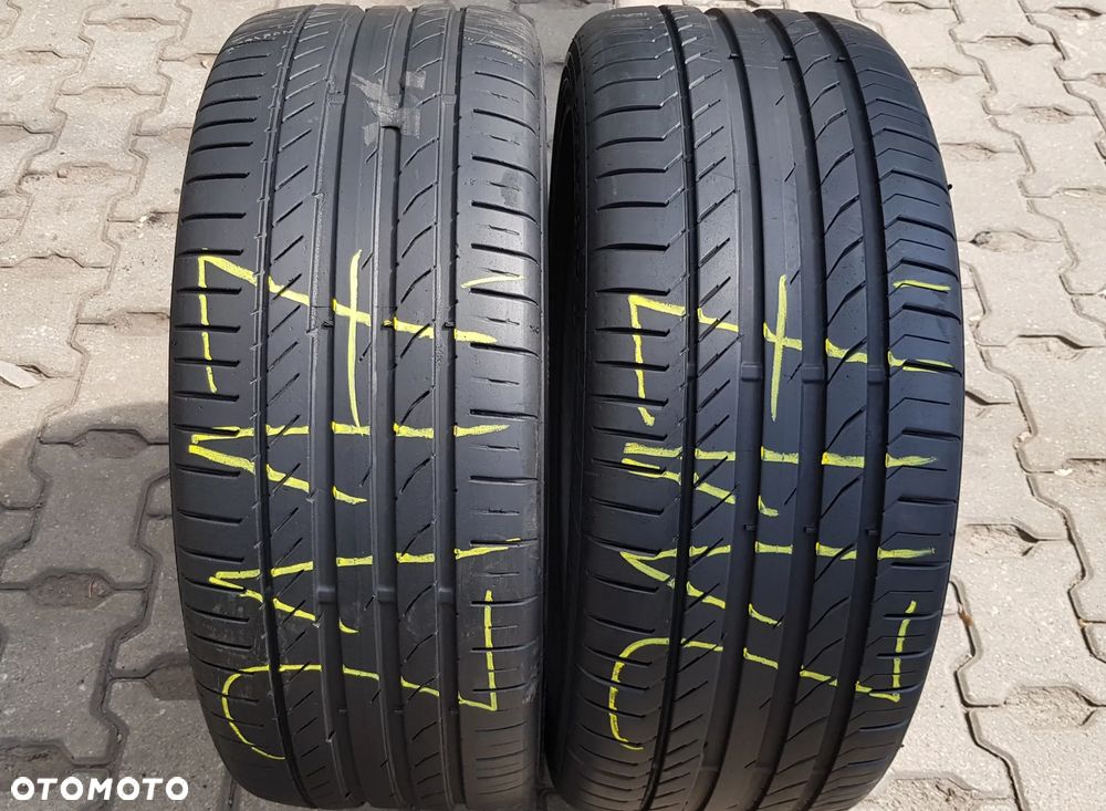 2x 235/45R17 Continental ContiSportContact 5 Para opon letnich Poznań - 1