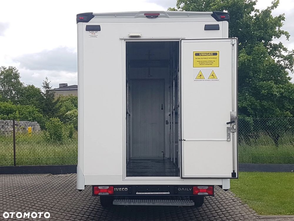 Iveco DAILY KONTENER NISKOPODŁOGOWY 4,43x2,23x2,42 SKLEP FOODTRUCK BAR KLIMA KONIOWÓZ KAMPER - 6