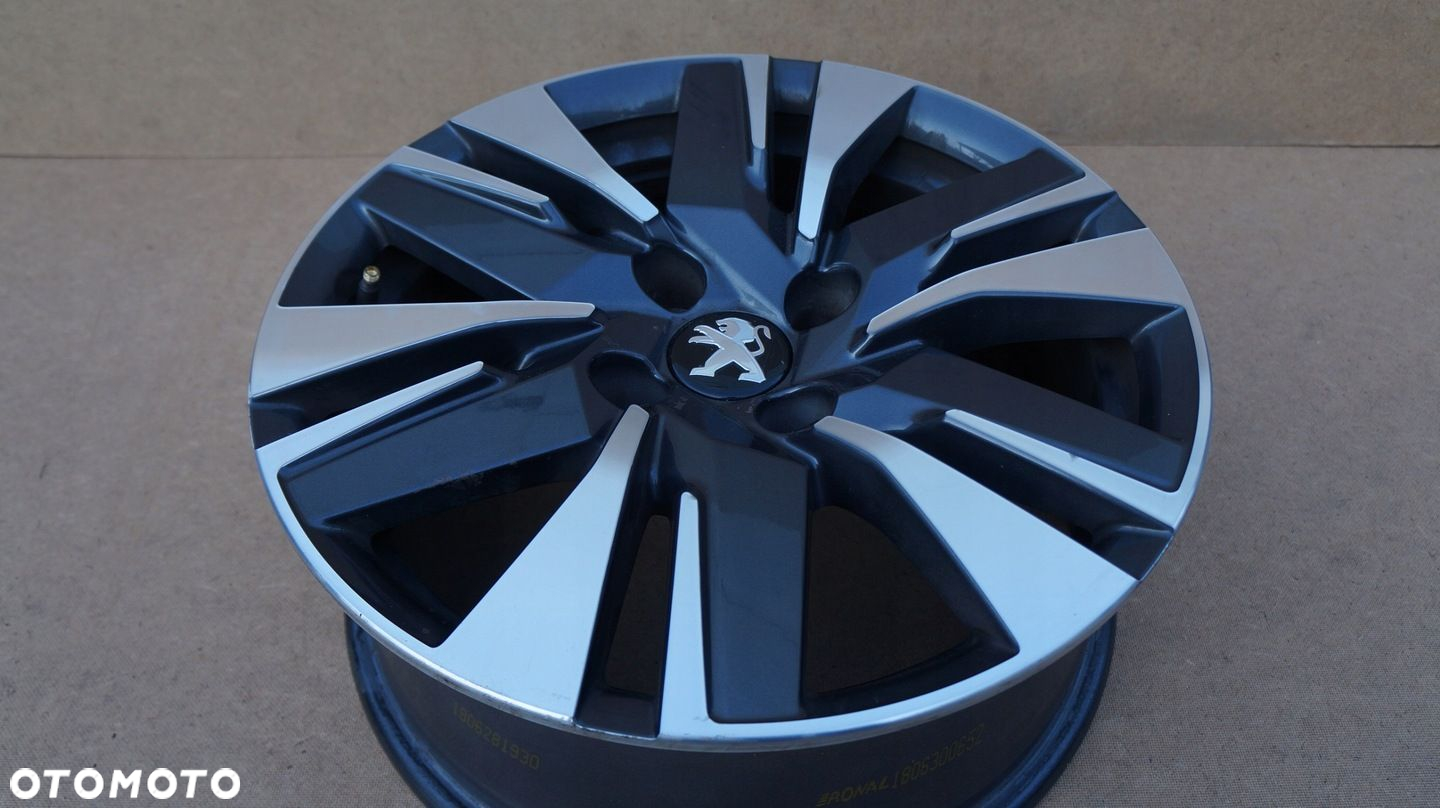 PEUGEOT 208 2008 II 2 16 cali FELGA ALUMINIOWA 9813836677 4x108 ET20 ORYG. - 2
