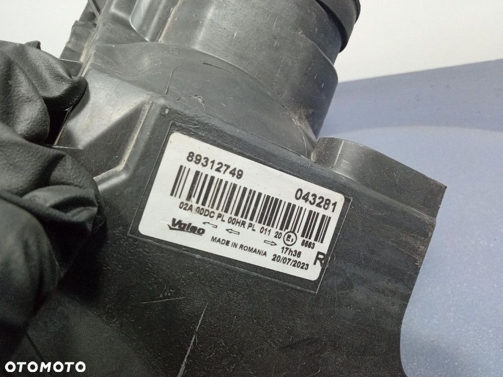 RENAULT MEGANE II LIFT 06- REFLEKTOR PRAWY SOCZEWKA EU 89312749 - 5