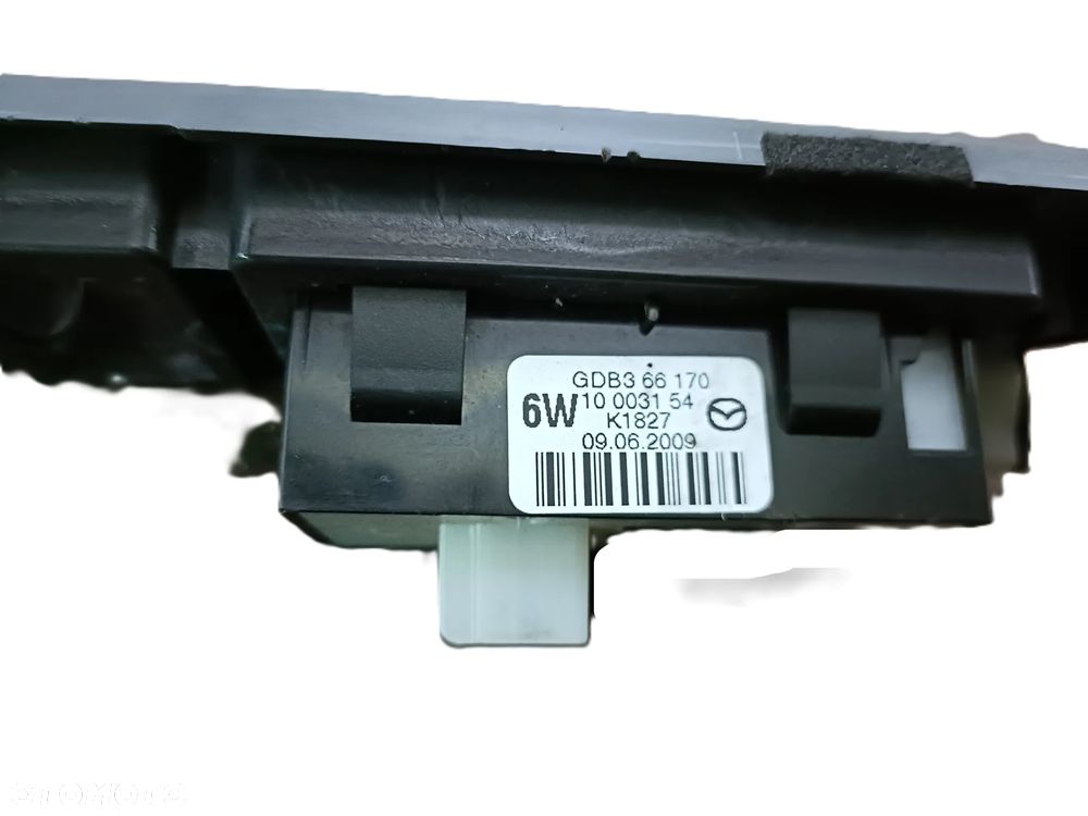 MAZDA 6 II GH 07-13 r. panel przełącznik GDB366170 + - 4