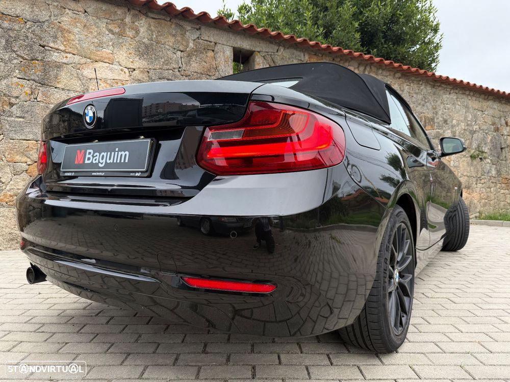 BMW 218 d Cabrio Line Sport - 18