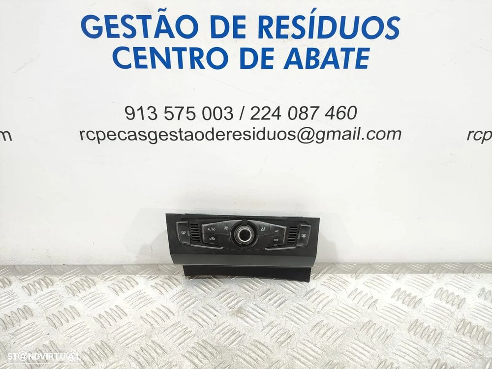 Display Sofagem Comando AC Climatronic Original Audi A5 8T B8 8K Q5 8R 8T2820043AD 2008 - 2015 - 3