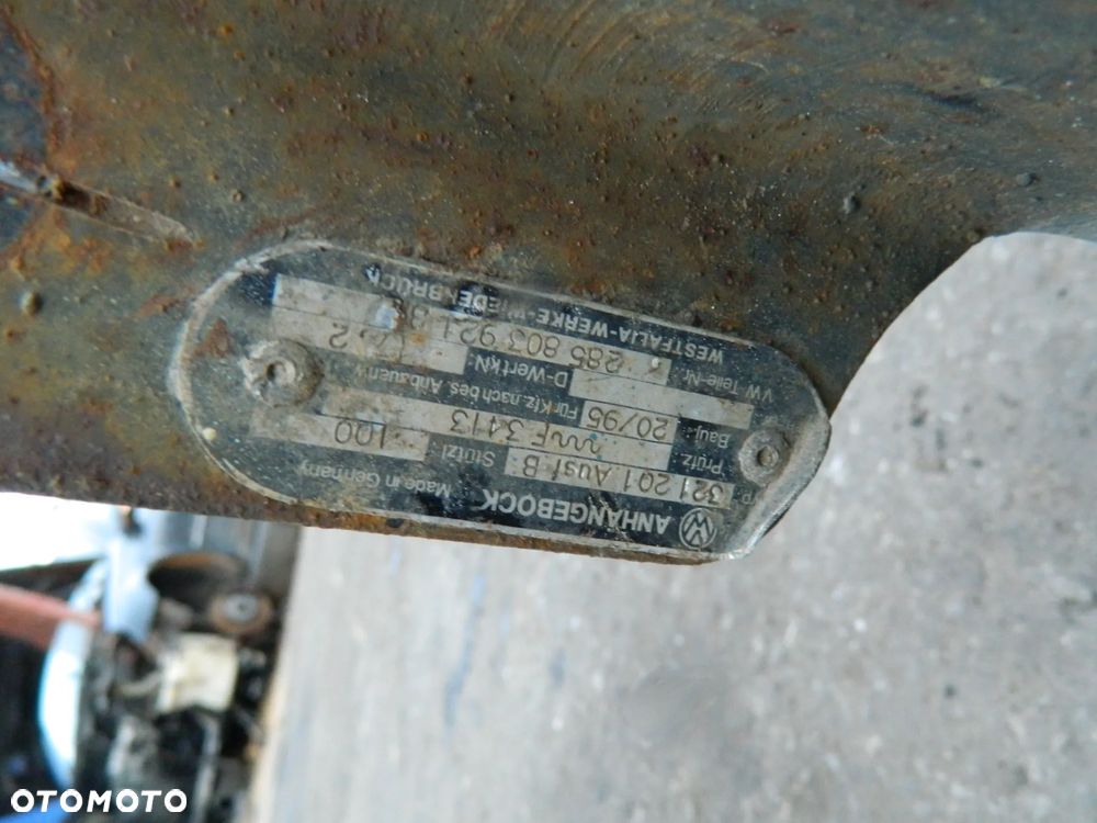 VW LT 40 - 55 Hak Holowniczy Belka - 4