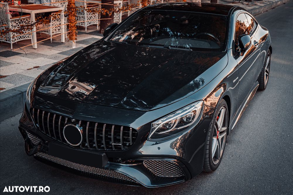 Pachet Exterior Mercedes S-Class C217 Coupe Sport Line (2015-2021) S63 Design- livrare gratuita - 22
