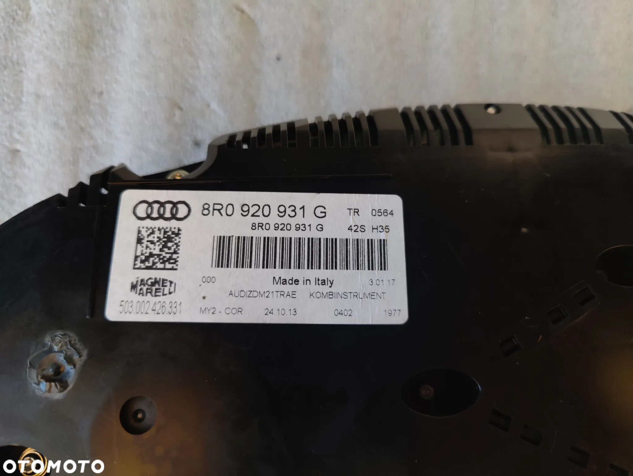 AUDI SQ5 8R LICZNIK ZEGARY 8R0920931G - 5