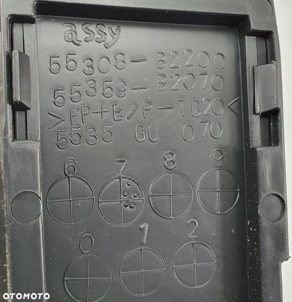 SCHOWEK PÓŁKA DAIHATSU CUORE 55308-B2200 - 4