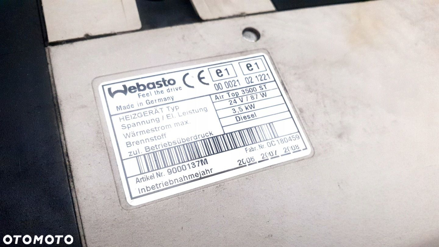 Webasto Air top 3500 ST 24V - 3